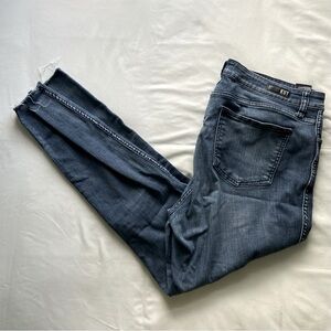 Kut from the Kloth Skinny Jeans Plus Size 14 dark blue